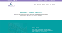 Desktop Screenshot of grennanchiropractic.com